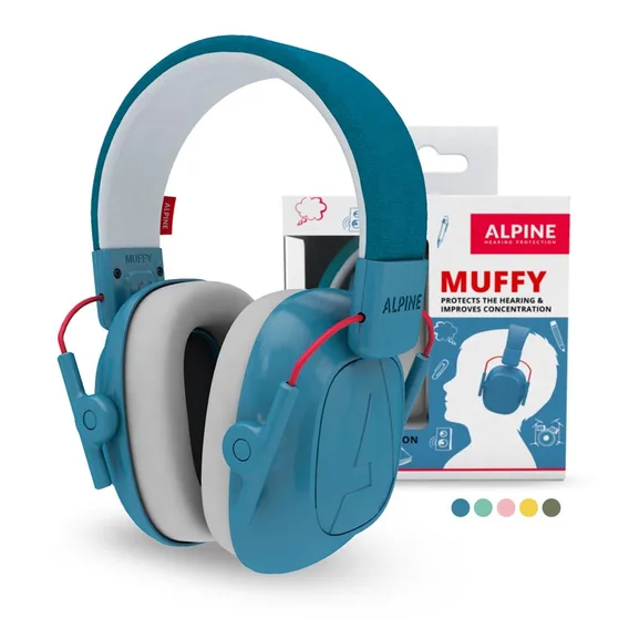 Alpine Muffy Blue, Kids Hodetelefoner